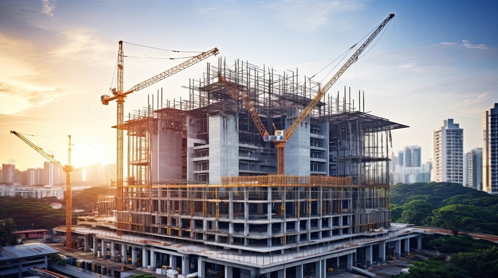 Commercial aluminium formwork design